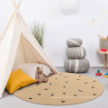 Faltbare Jute -Kinder/ Baby/ Kinder spielen Matten Teppich